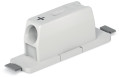 Borne p. circ. imprimés smd, traversant 0.75mm² pas 6,5 1 pôle, blanc