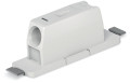 Borne p. circ. imprimés smd, traversant 0.75mm² pas 6,5 1 pôle, blanc