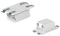 Borne p. circ. imprimés smd, traversant 0.75mm² pas 6,5 2 pôles, blanc