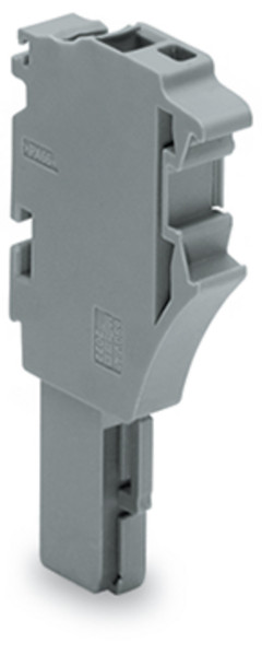 Connecteur femelle pour 1 conducteur bleu