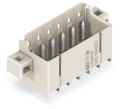Connecteur mâle tht 1.4 mm ø solder pin droit, gris clair