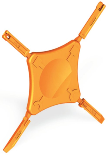 Support detrompeur p/codage orange
