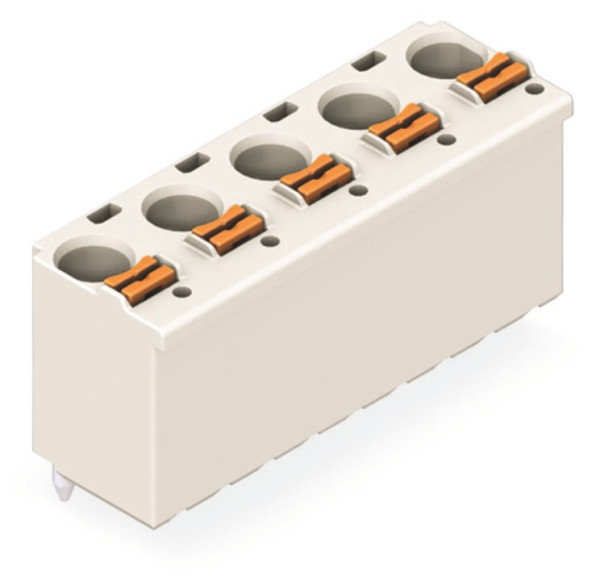 Connect f/- br droite 7,5mm 4p