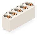 Connect f/- br droite 7,5mm 4p