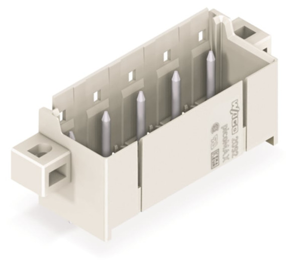 Thr conn. male br droite 7,5mm 4p