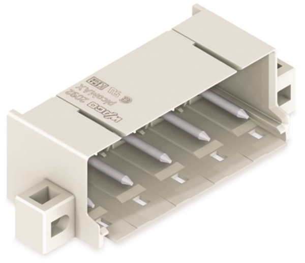 Conn. male br coudee 7,5mm 4p
