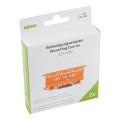Blister 2 adapt. fix pour bornes 221 4mm² orange