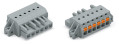 Connecteur femelle pour 1 conducteur gris