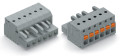 Connecteur femelle pour 1 conducteur gris