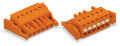 Connecteur femelle pour 1 conducteur orange