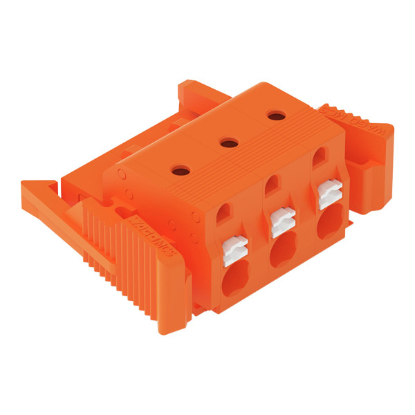 Connecteur femelle pour 1 conducteur orange