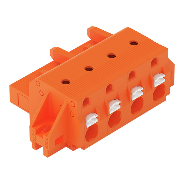 Connecteur femelle pour 1 conducteur orange