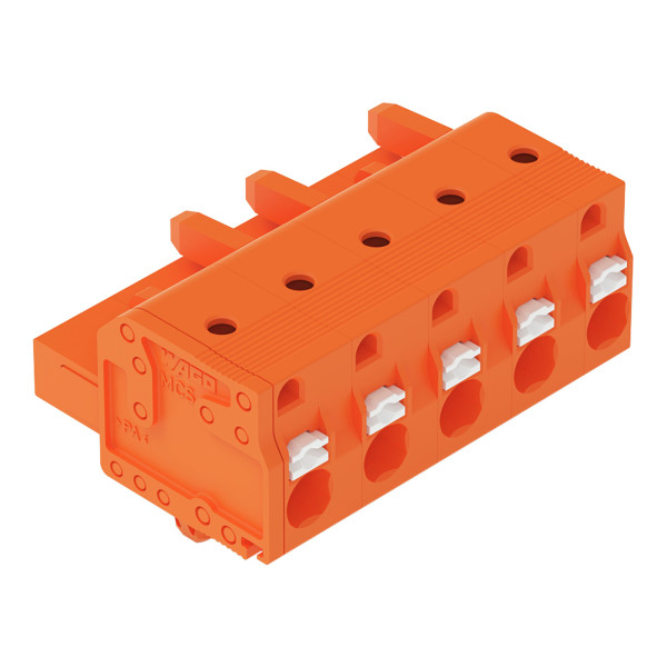 Connecteur femelle pour 1 conducteur orange