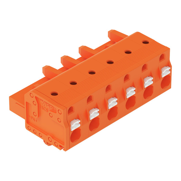 Connecteur femelle pour 1 conducteur orange