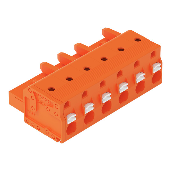 Connecteur femelle pour 1 conducteur orange