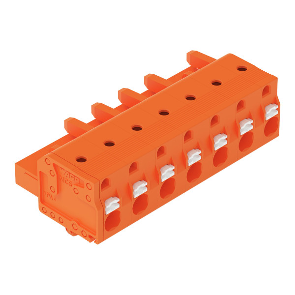 Connecteur femelle pour 1 conducteur orange