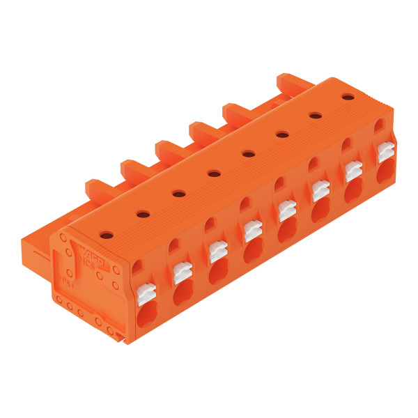 Connecteur femelle pour 1 conducteur orange