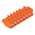 Connecteur femelle pour 1 conducteur orange