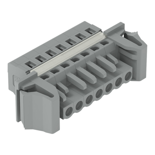 Connecteur femelle pour 1 conducteur cage clamp', gris