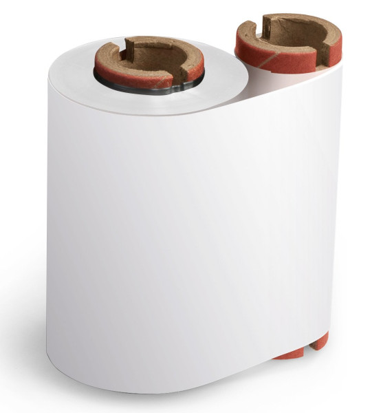 Ruban encreur à transfert thermique, blanc, 57mm x 74m