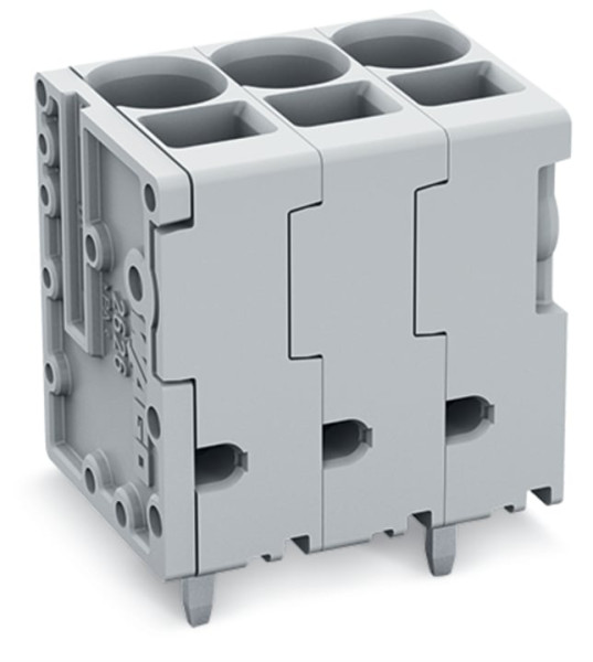 Borne pour ci 6mm² pas7.5mm 7 pôles, gris