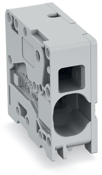 Borne pour circuits imprimés 16mm² pas 10mm 1 pôle, marron