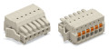 Connect fem 3,5mm/6-pol/gris-clair