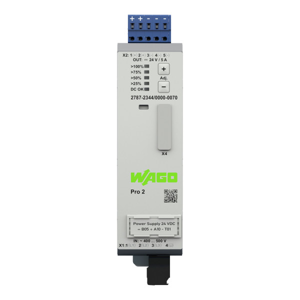 Alimentation à découpage pro 2 triphasée 400 v ac / 24 v dc - 5 a