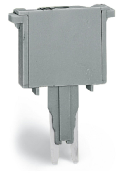 Module enfichable pour bornes de base 2 pôles, gris