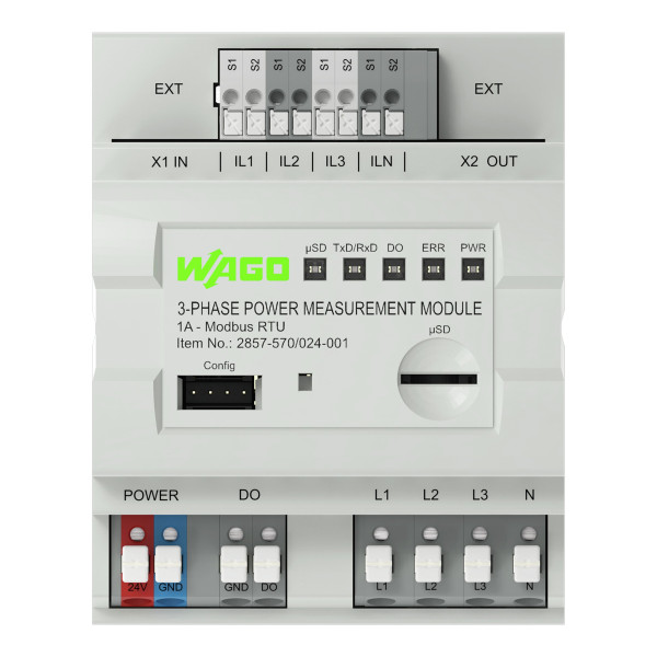 Centrale de mesure 3ph-p 3x400/690 v/1 a m rtu