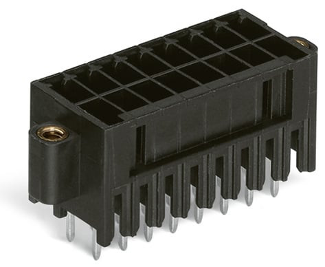 Connecteur mâle thr, 2 rangées