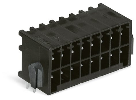 Connecteur mâle thr, 2 rangées