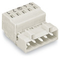 Connecteur mâle avec cage clamp a/ pieds de fixation 3 pôles 5 mm