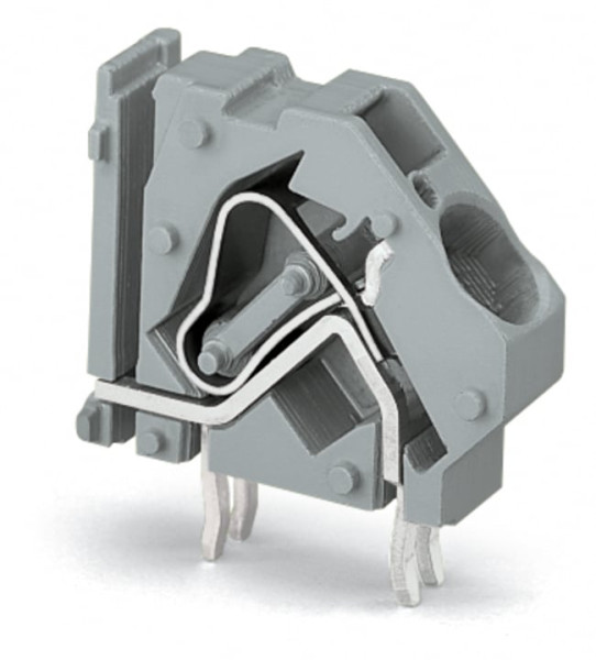 Borne modulaire ci 1c / 16 mm² / pas 10 mm / gris