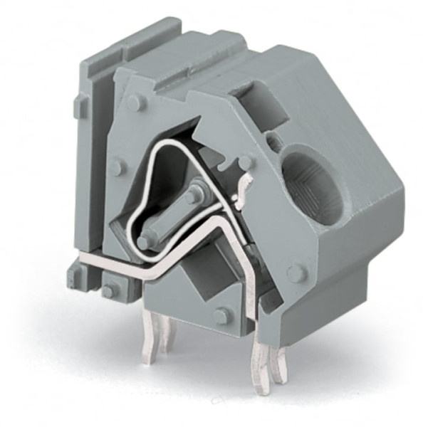 Borne modulaire ci 1c / 16 mm² / pas 20 mm / gris