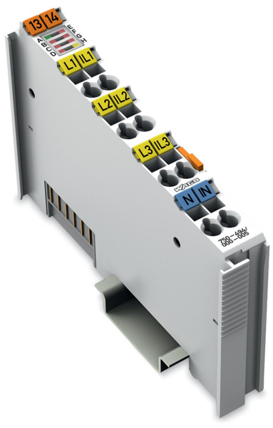 Borne de mesure de puissance 3 phases 480 v ac - shunts externes