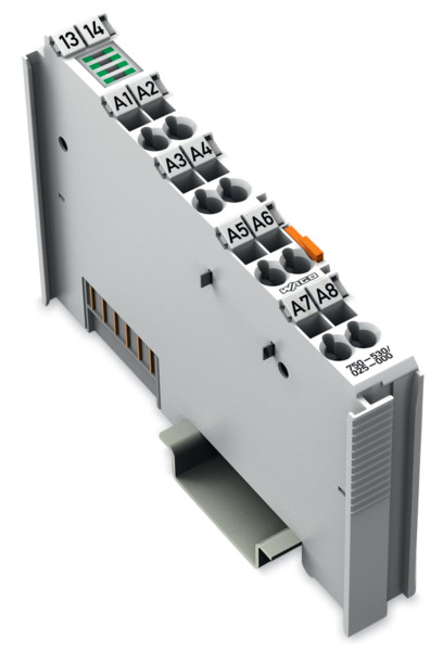 Borne 8 sorties tor 24 v dc - 0.5 a - 1 fil -20/+60°c