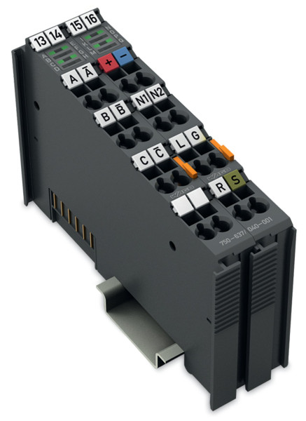 Borne codeur incrémental 32 bits - 24v / diff. / x4 xtr