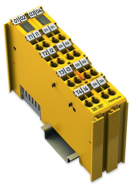 Borne 4 entrées 4 sorties 24 v dc profisafe v1.3