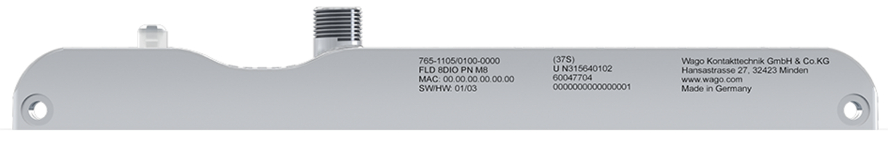 Wago 7651105/100000 Module ip67 profinet 8 e/s tor 24v 2a 8xm8