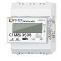 Compteur électrique modulaire Polier tétrapolaire 100A certifié MID - Simple tarif