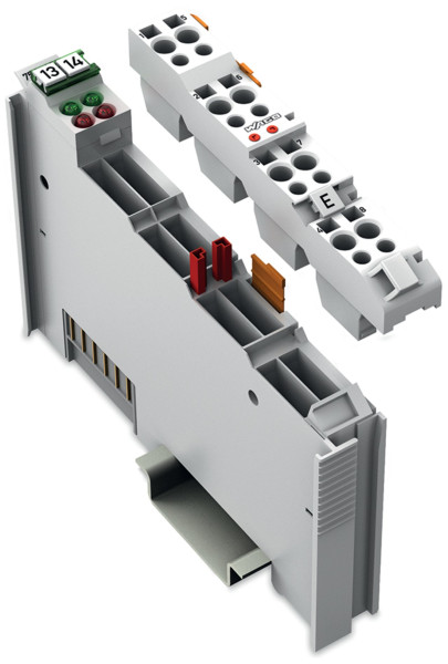 Borne 2 entrées analogiques pour thermocouple configurable - débrochable