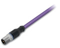 Câble canopen/devicenet - m12 mâle droit - extrémité libre - 20m