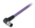 Câble canopen/devicenet - m12 mâle coudé - extrémité libre - 5m