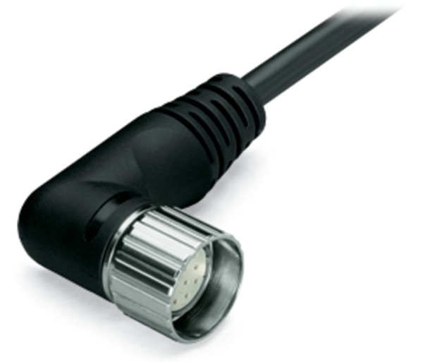 Câble connexion - 12 pôles - m23 femelle coudé - extrémité libre - 15 m