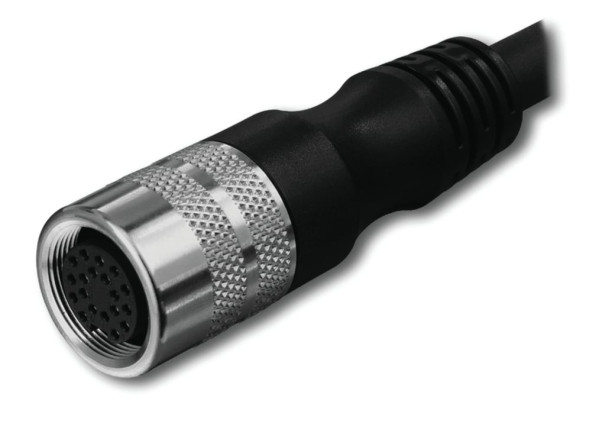 Câble connexion - 14 pôles - m16 femelle droit - extrémité libre - 5 m