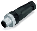 Connecteur - 5 pôles - codage a - m12 mâle droit - connexion vis