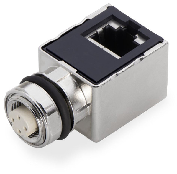 Adaptateur ethernet/profinet - m12 / rj-45 - coudé