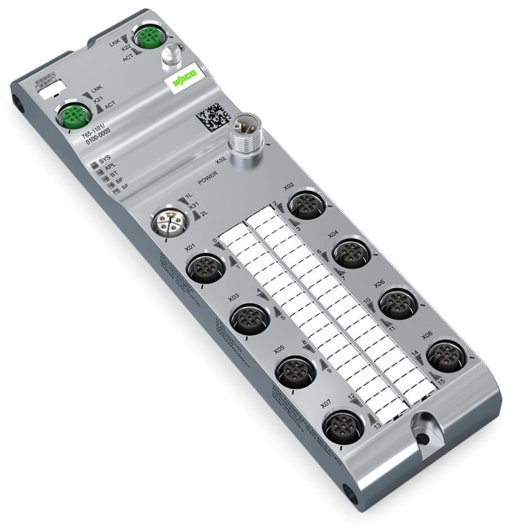 Module ip67 ethercat 16 e tor 24v 8xm12