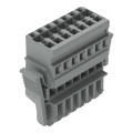 Connecteur femelle avec cliquet de verrouillage, 7 pôles